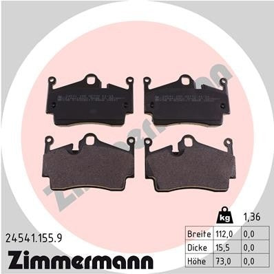Zimmermann Disc Brake Pad
