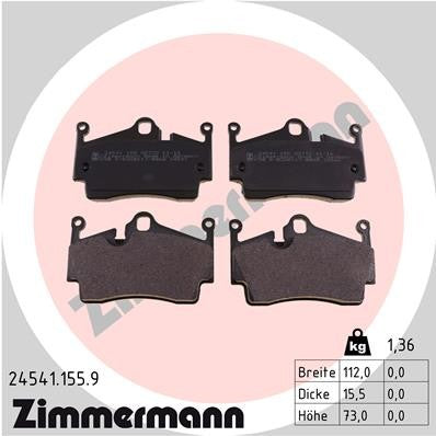 Zimmermann Disc Brake Pad