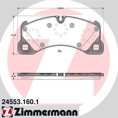 Zimmermann Disc Brake Pad