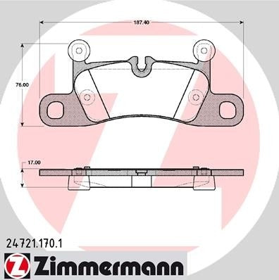 Zimmermann Disc Brake Pad