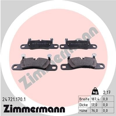 Zimmermann Disc Brake Pad