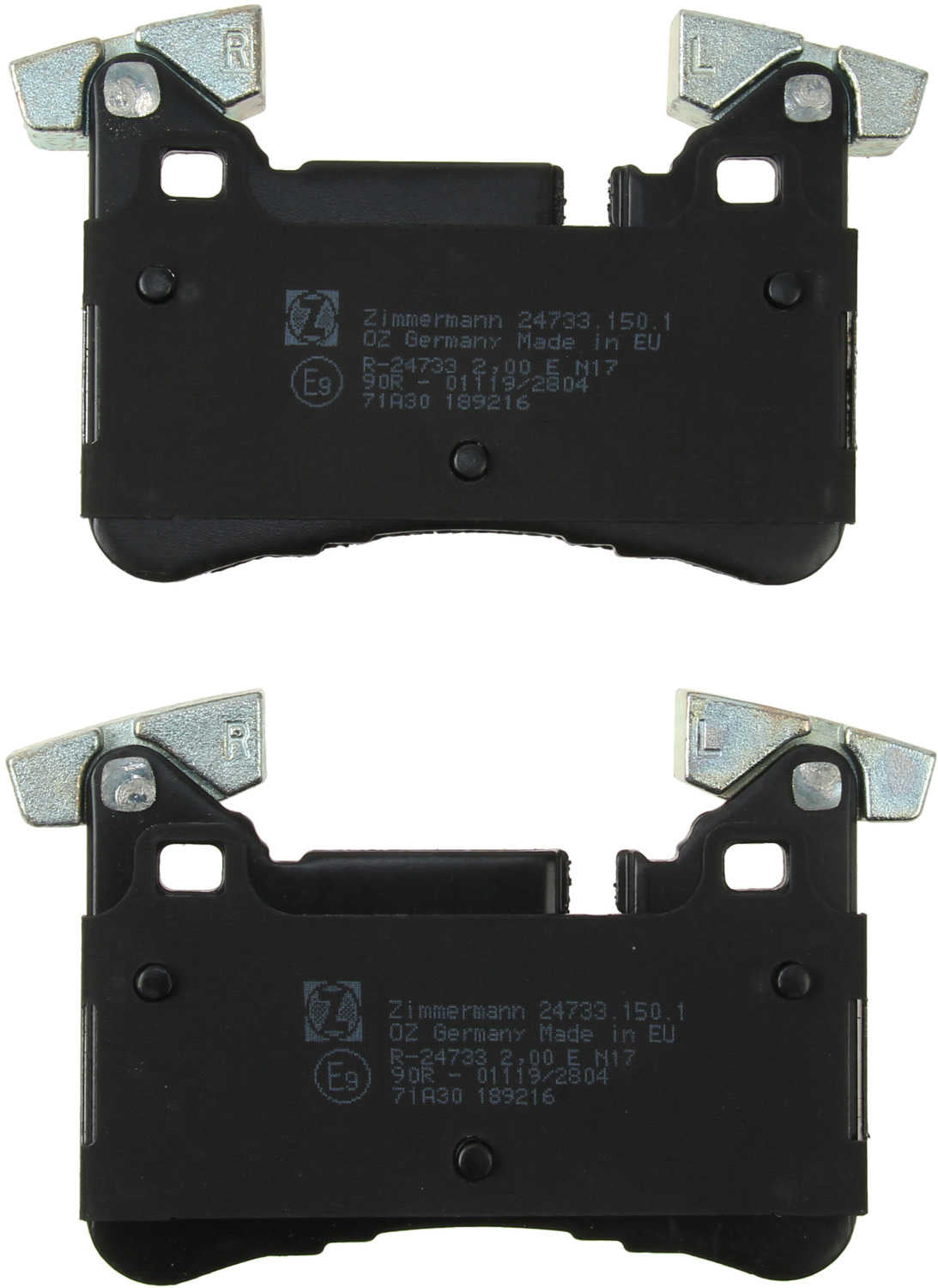 Zimmermann Disc Brake Pad Set 24733.150.1