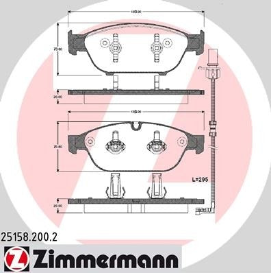 Zimmermann Disc Brake Pad