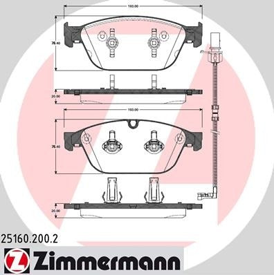 Zimmermann Disc Brake Pad