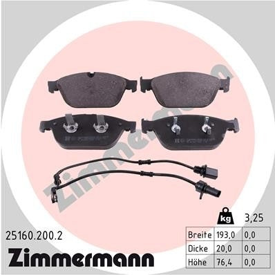 Zimmermann Disc Brake Pad