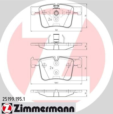 Zimmermann Disc Brake Pad