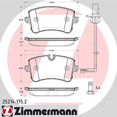 Zimmermann Disc Brake Pad