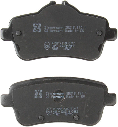 Zimmermann Disc Brake Pad Set 25215.190.1