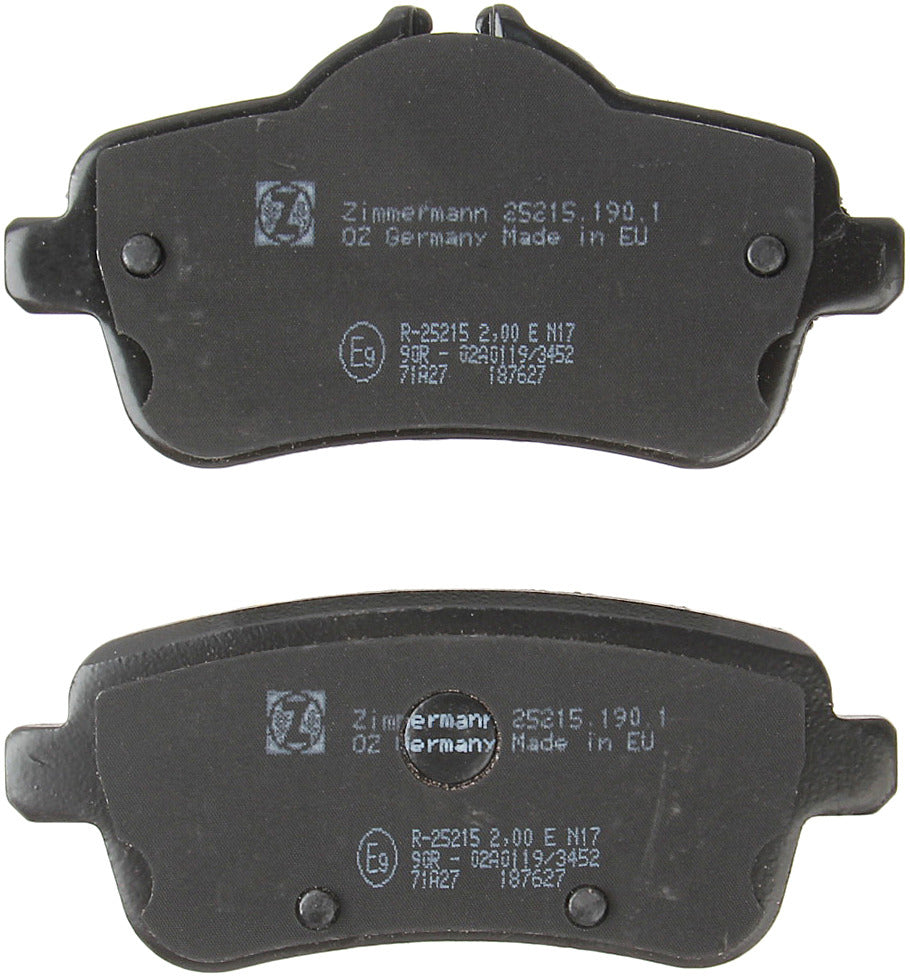 Zimmermann Disc Brake Pad Set 25215.190.1
