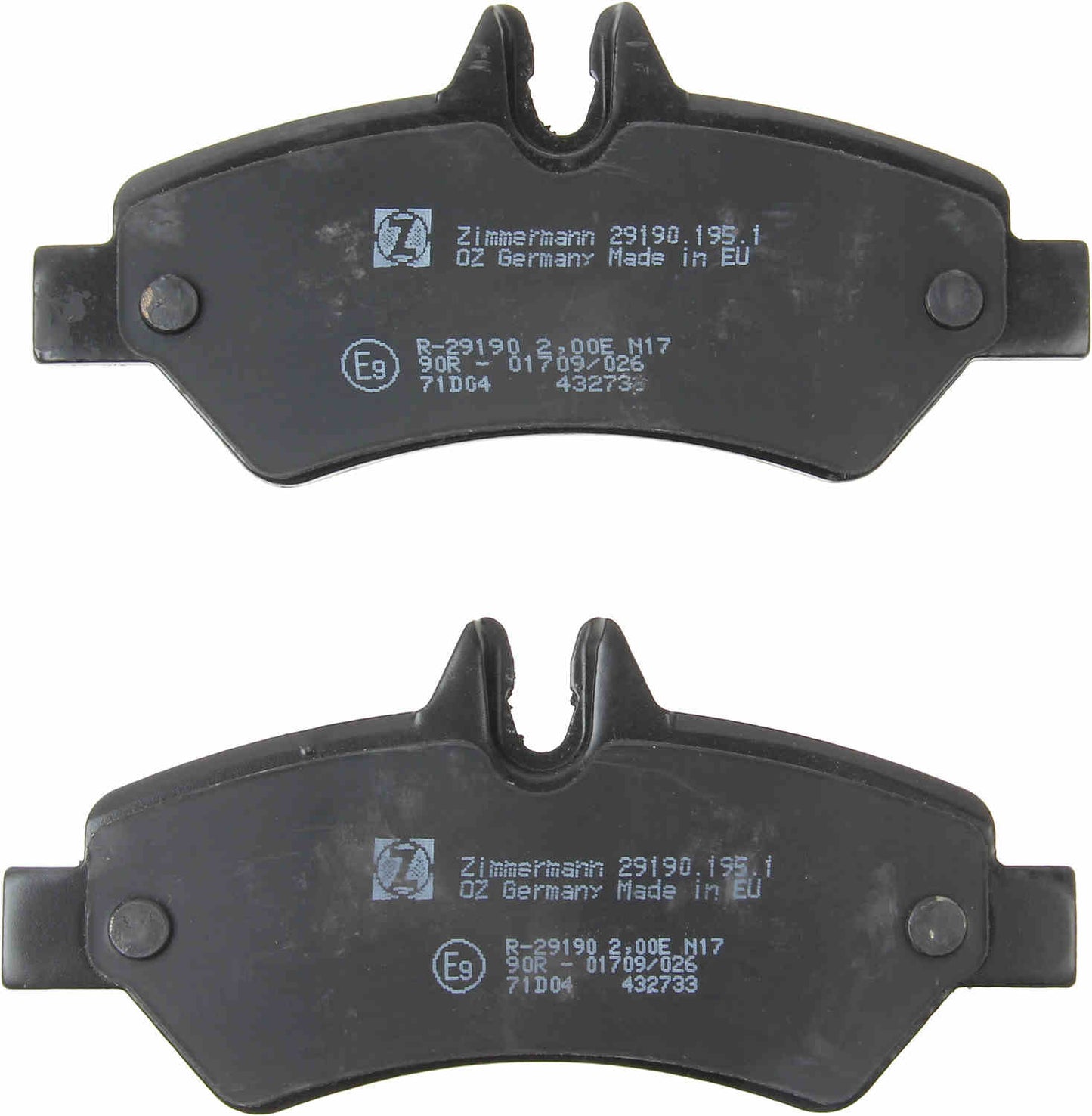 Zimmermann Disc Brake Pad Set 29190.195.1