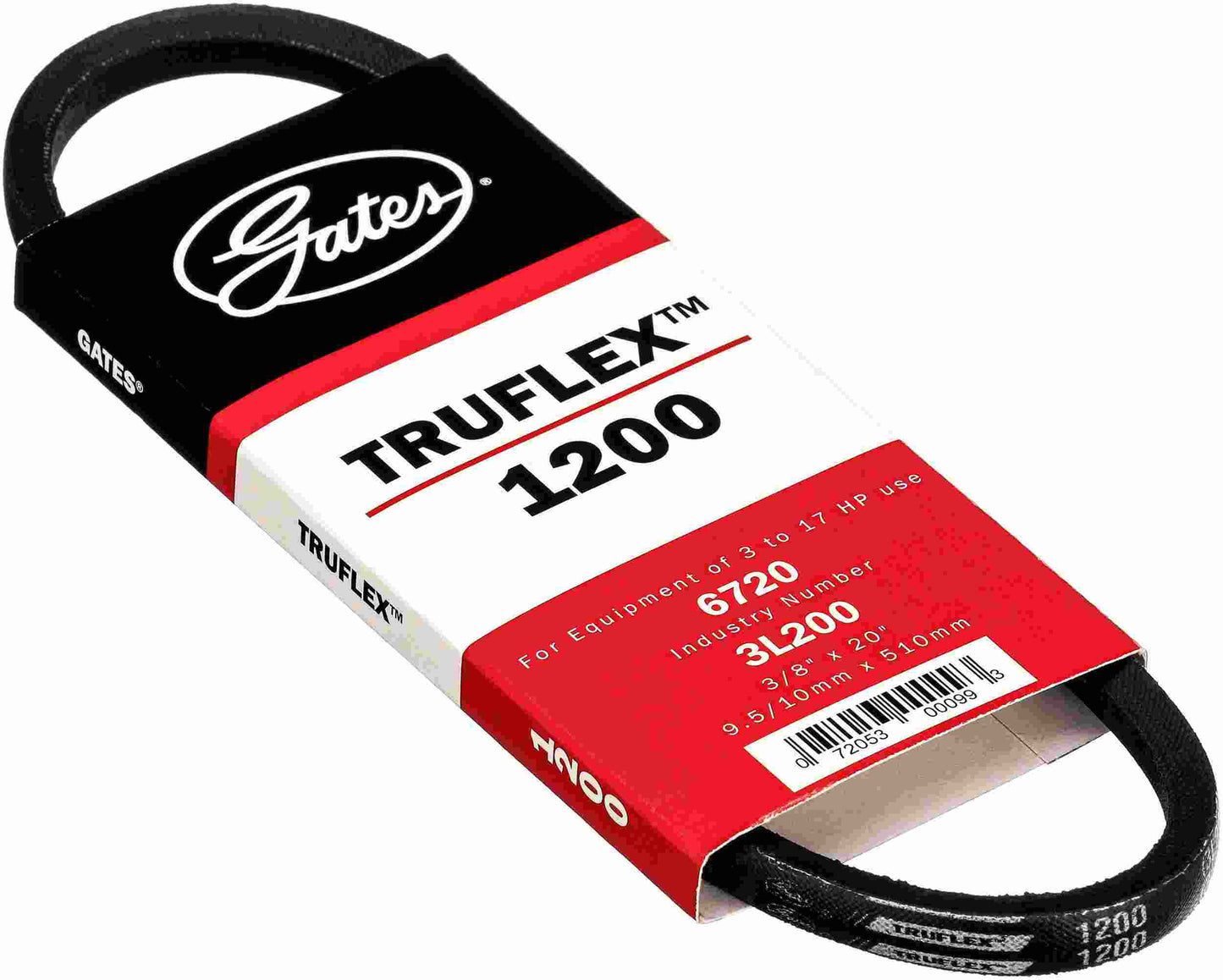 Gates Accessory Drive Belt 1200