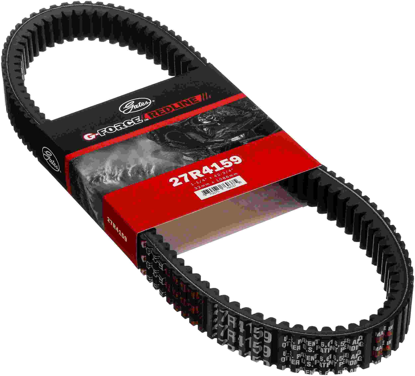 Gates 2017-15 Polaris RZR XP 999cc Drive G-Force RedLine CVT Belt 27R4159
