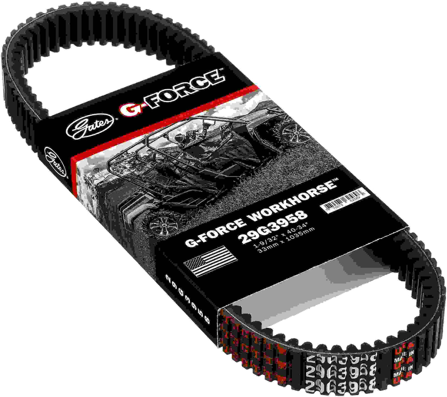Gates 2014 Arctic Cat Inc. Wildcat Trail 700cc Drive G-Force CVT Belt 29G3958