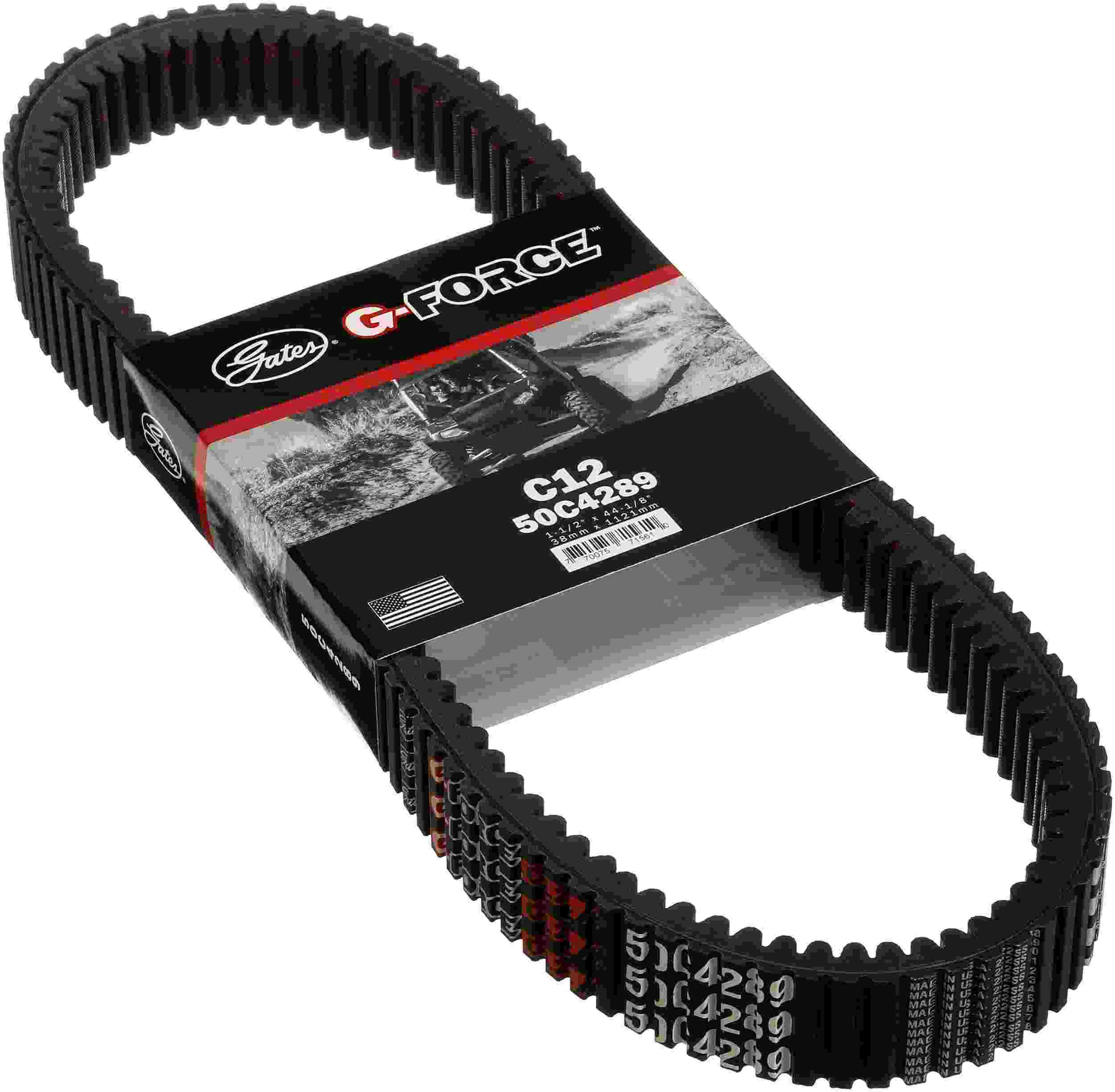 Gates G Force 42.893in L x 1.499in W CVT Belt 50C4289
