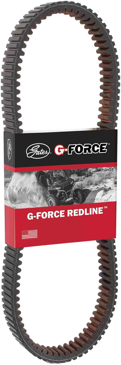Gates 2018-20 Polaris RZR Turbo 925cc G-Force RedLine CVT Belts 50R4289