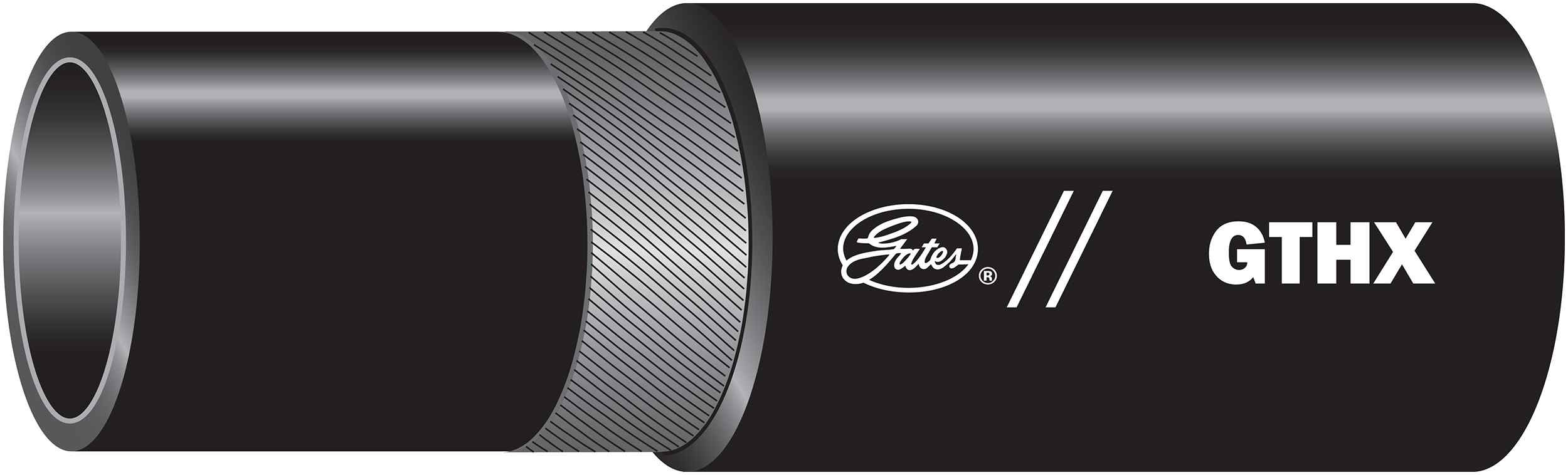 Gates Hydraulic Hose - Low Pressure - GTHX High -Temp Fiber Spiral Hose 86688