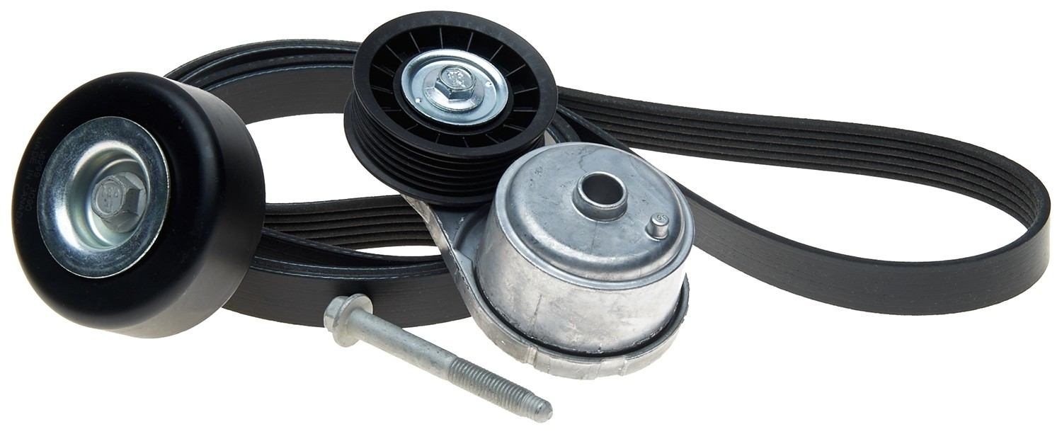 Gates 05-13 Chevrolet Silverado Series Pickup V6 4.3L Serpentine Belt Kit 90K-38103B