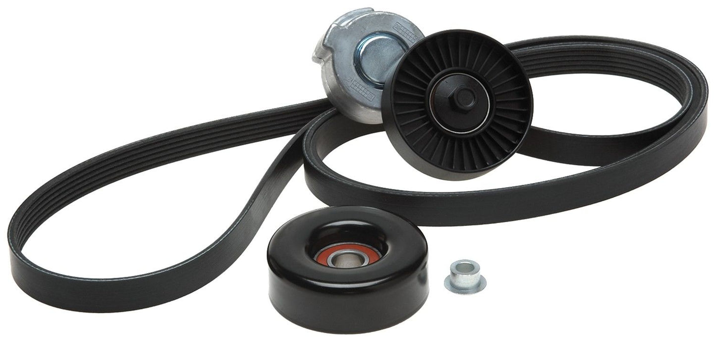 Gates 93-00 Dodge Grand Caravan V6 3.3L Serpentine Belt Kit 90K-38113