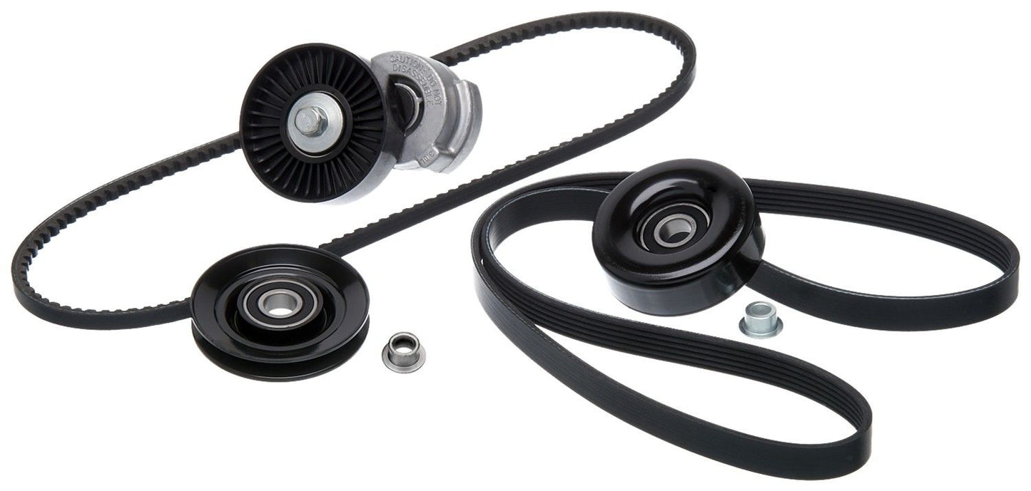 Gates 91-92 Dodge Caravan V6 3.0L Serpentine Belt Kit 90K-38122C