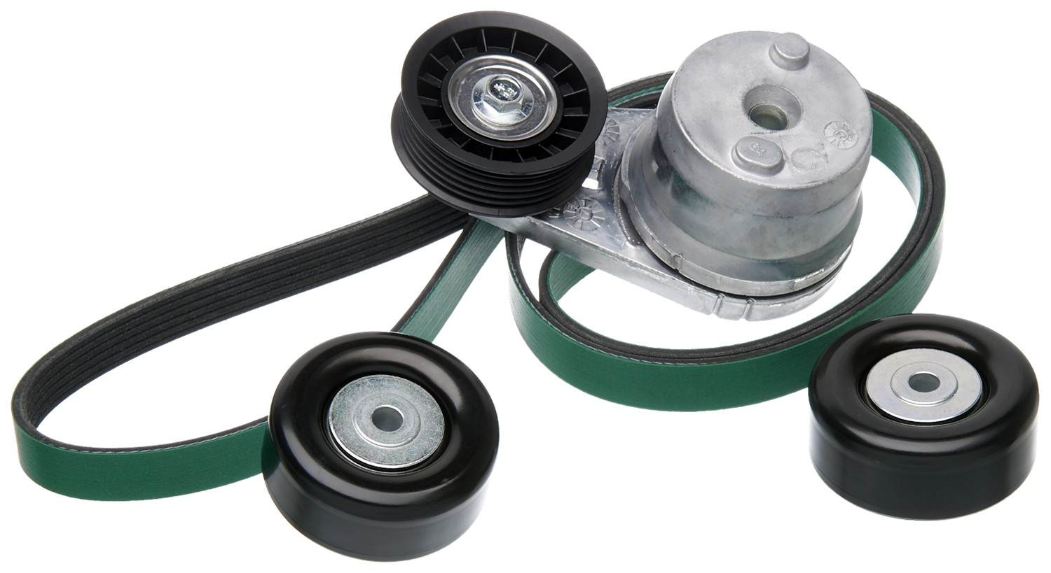 Gates 02-10 Chevrolet Silverado Series Pickup V8 6.6L Diesel Serpentine Belt Kit 90K-38172