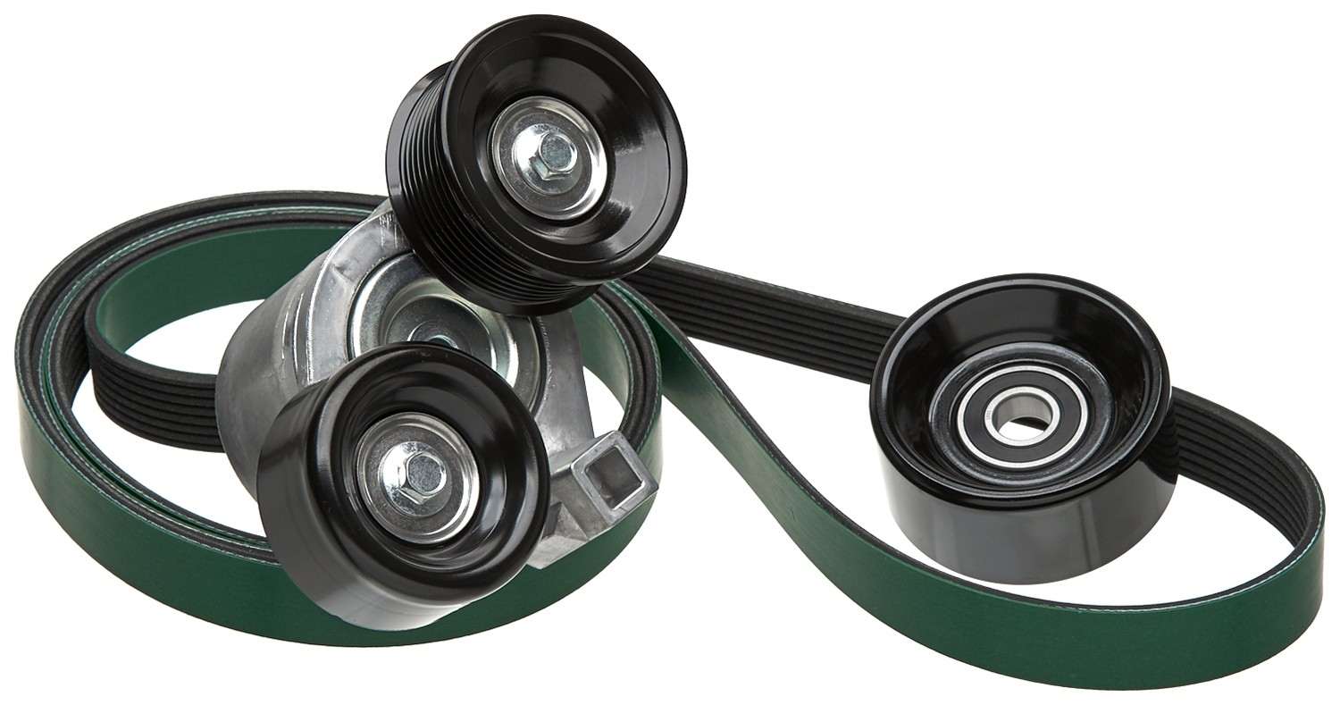 Gates 99-03 Ford Super Duty Pickup V8 7.3L Diesel Serpentine Belt Kit 90K-38191HD