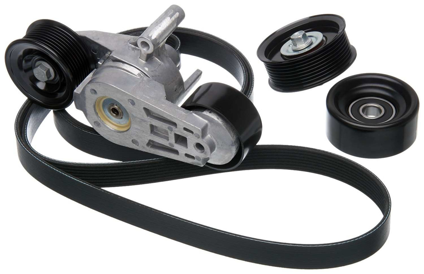 Gates 04-07 Ford Super Duty Van V8 6.0L Diesel Serpentine Belt Kit 90K-38257B