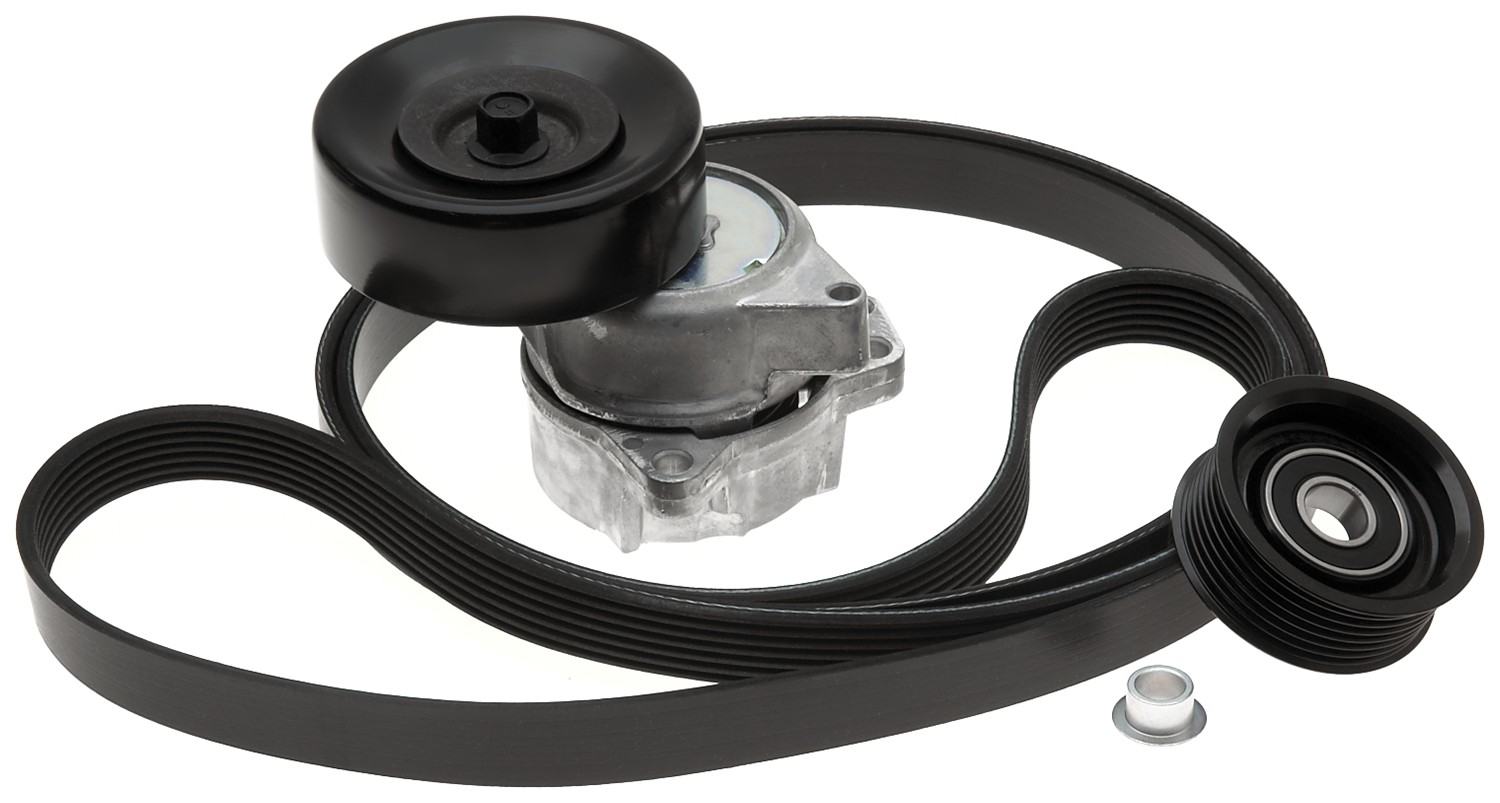 Gates 04-15 Nissan Titan V8 5.6L Serpentine Belt Kit 90K-38340