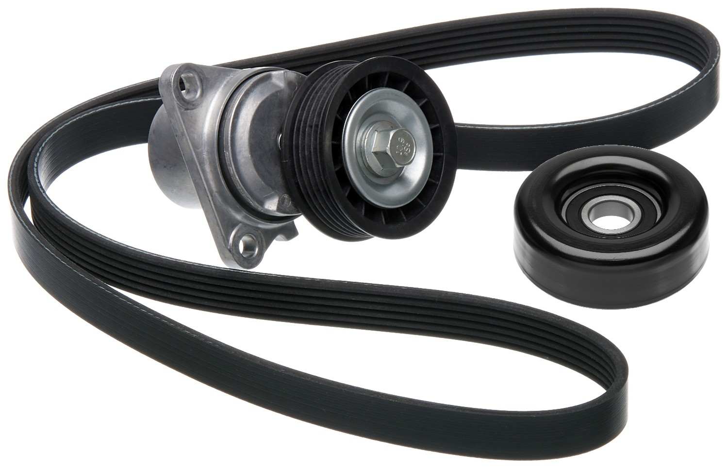 Gates 06-08 Mazda 6 4 Cyl 2.3L Serpentine Belt Kit 90K-38409