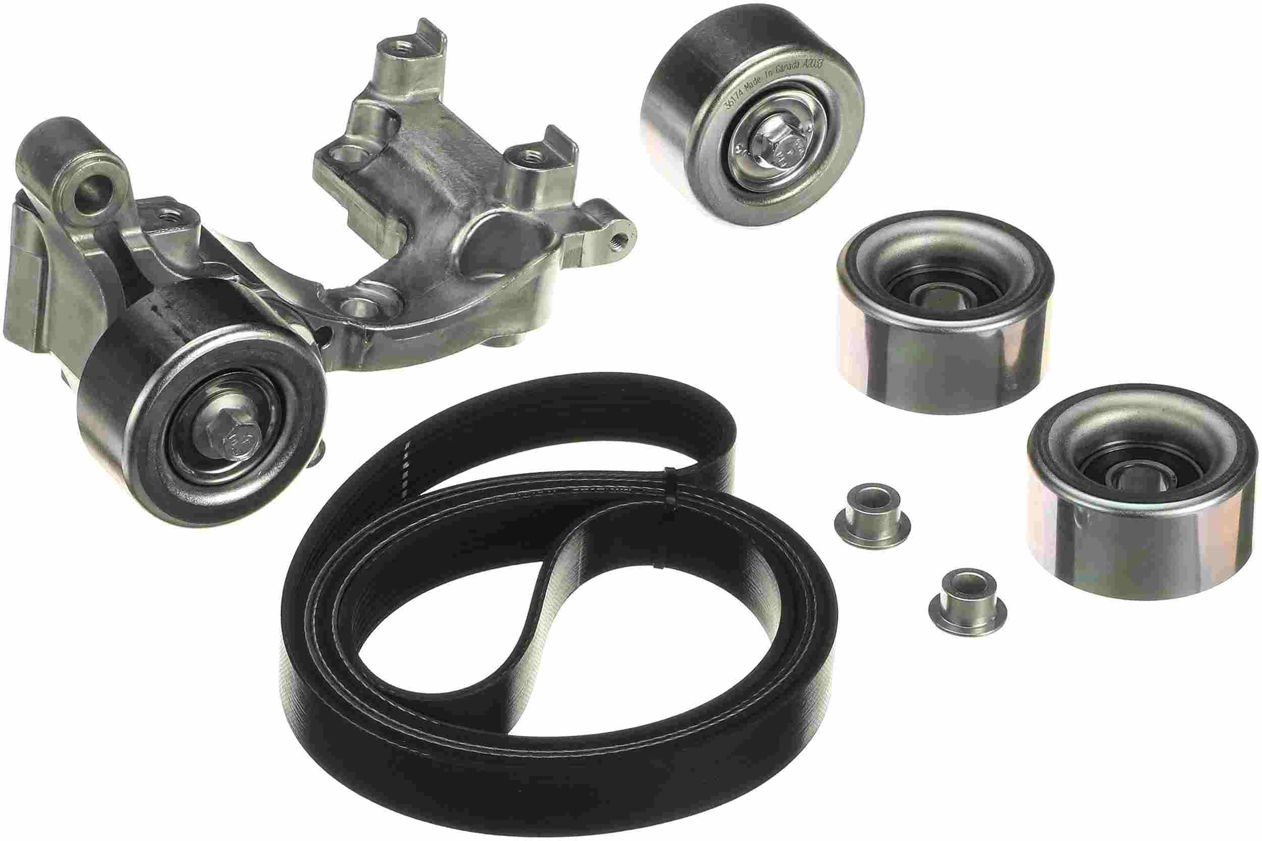 Gates 05-15 Toyota Tacoma V6 4.0L Serpentine Belt Kit 90K-38411