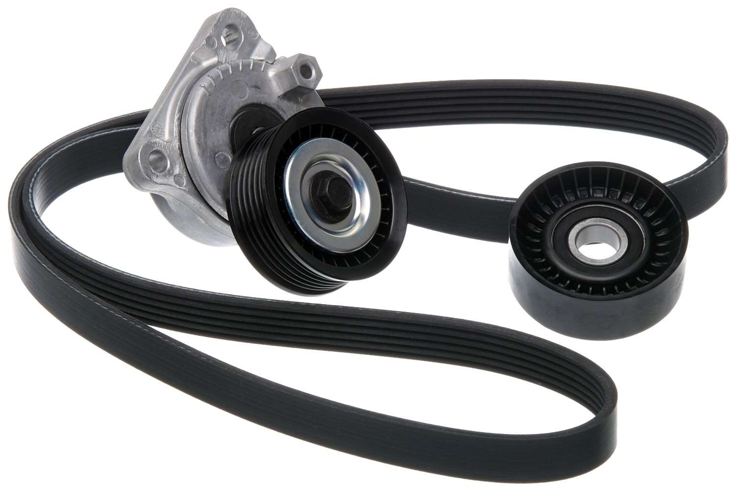 Gates 07-11 Ford Focus 4 Cyl 2.0L Serpentine Belt Kit 90K-38452