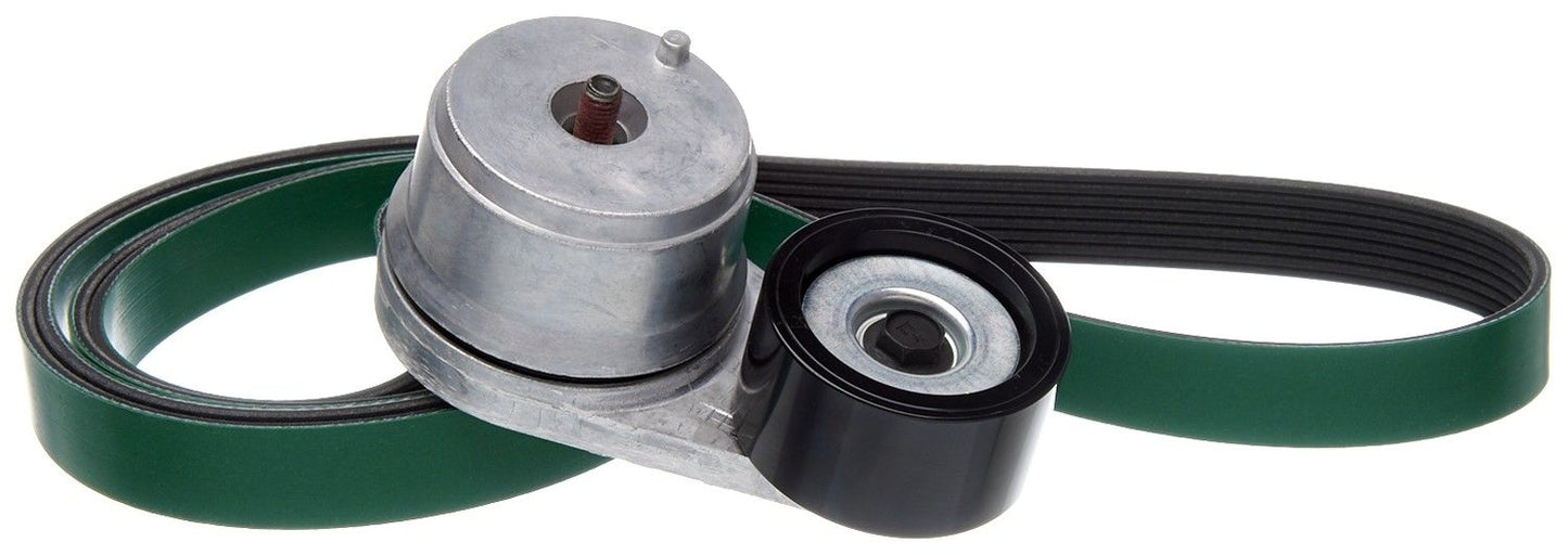 Gates 90-94 International/Navistar 2574 Caterpillar 3176 Diesel Serpentine Belt Kit 90K-38506AHDJ
