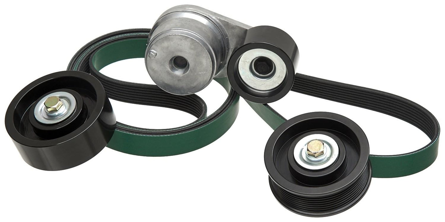 Gates 95-02 International/Navistar 4700 Diesel Serpentine Belt Kit 90K-38510HD