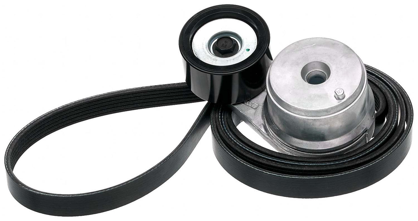 Gates 02-07 Western Star 4900FA Caterpillar C15 Diesel Serpentine Belt Kit 90K-38511HDB