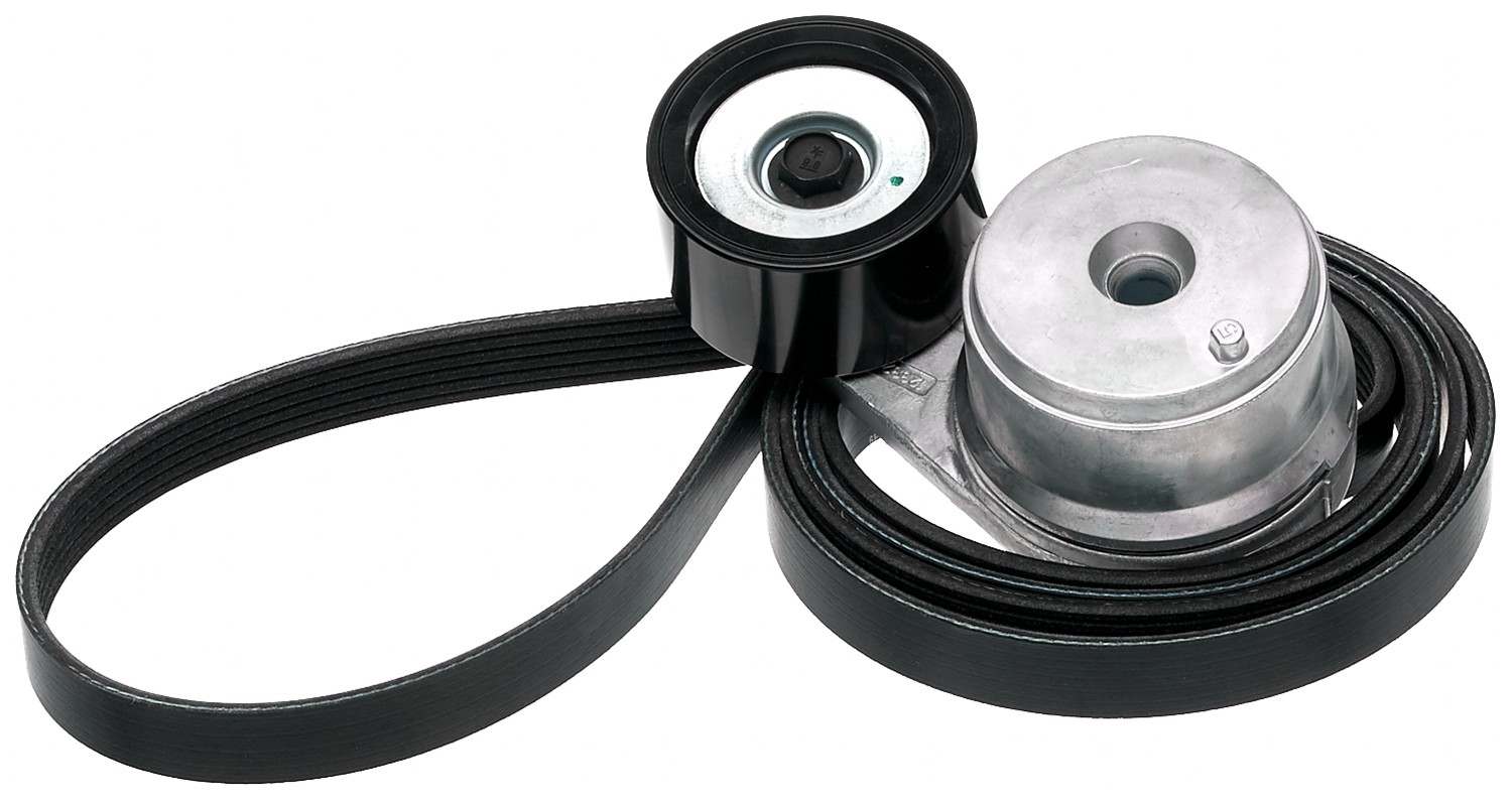 Gates 02-07 Western Star 4900FA Caterpillar C15 Diesel Serpentine Belt Kit 90K-38511HDB