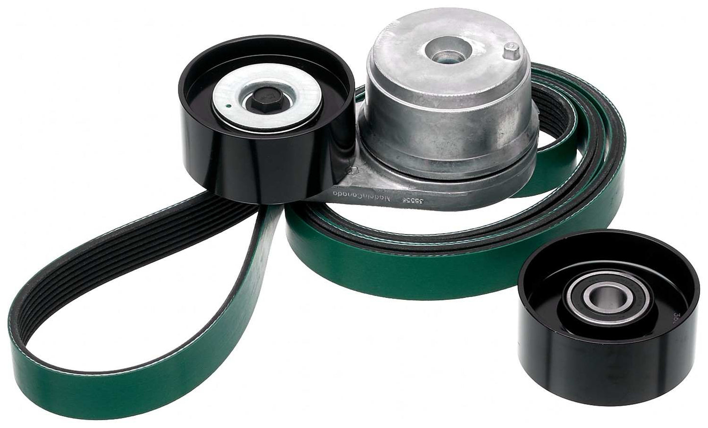 Gates 02-10 International/Navistar 40 Diesel Serpentine Belt Kits 90K-38556HDC