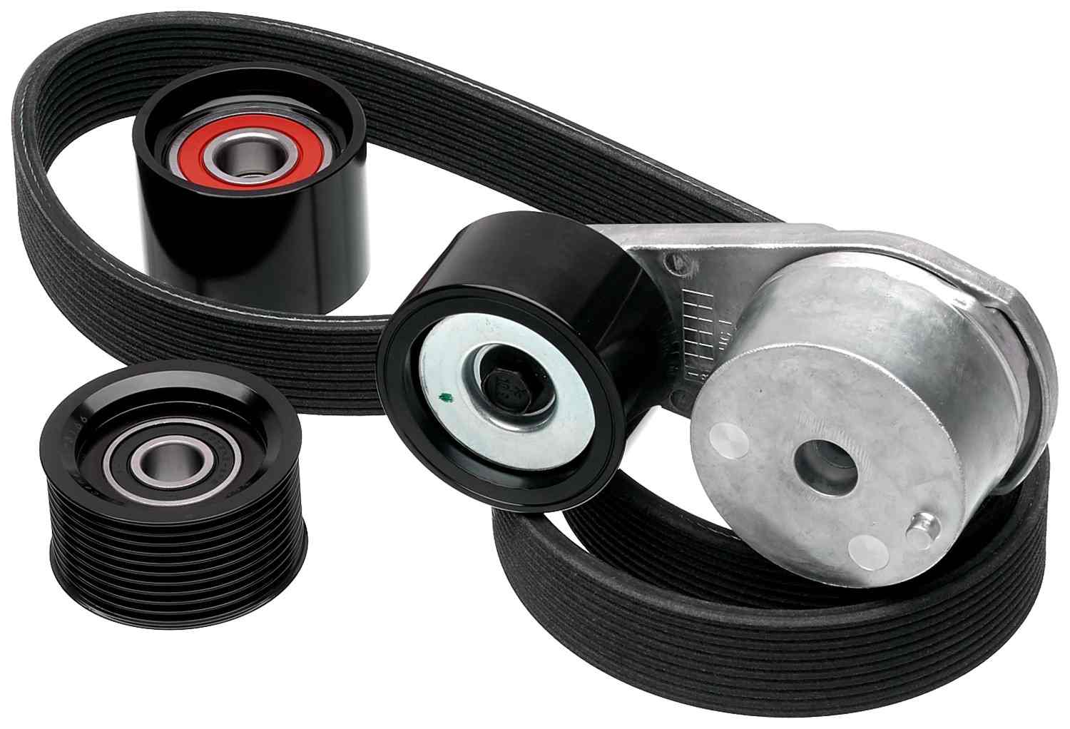 Gates 11-13 Mack GU Series Mack MP7 Diesel Serpentine Belt Kit 90K-38607HDA