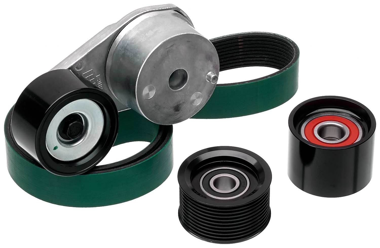 Gates 2009 Mack GU Series Mack MP7 Diesel Serpentine Belt Kit 90K-38607HDD