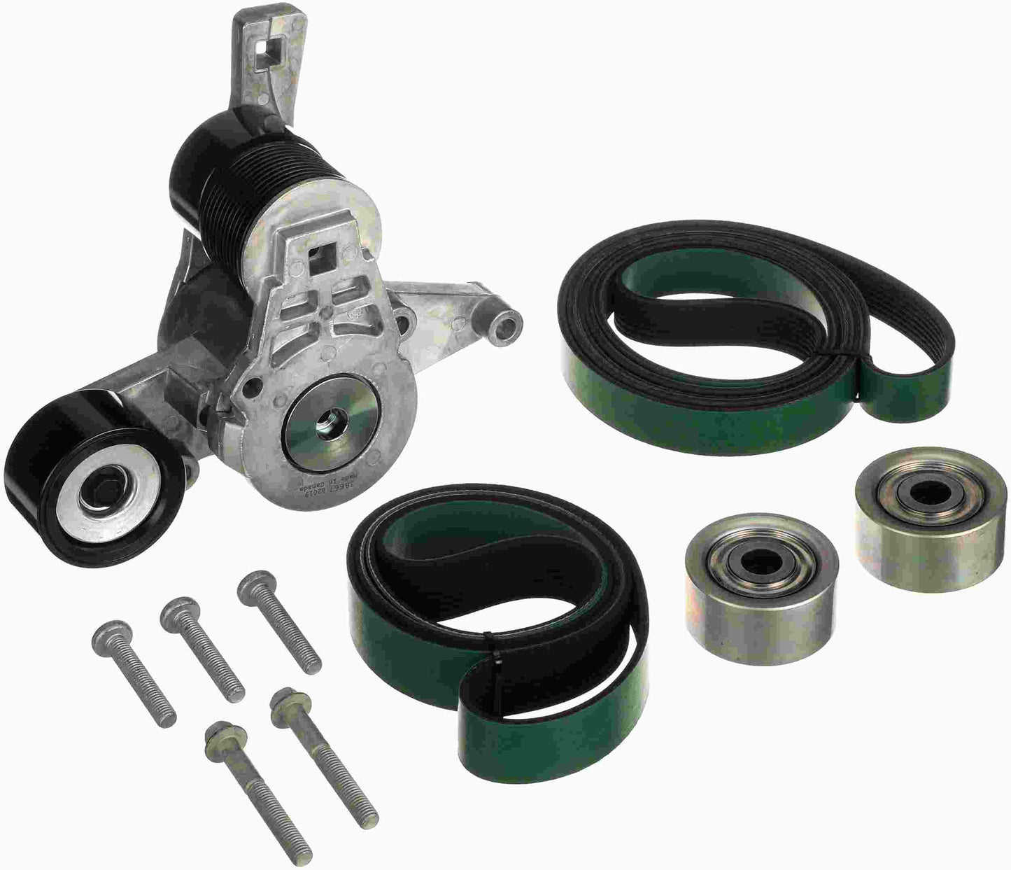 Gates 11-16 Freightliner Cascadia Detroit Diesel DD15 Diesel Accessory Belt Drive Kit 90K-38667HDK