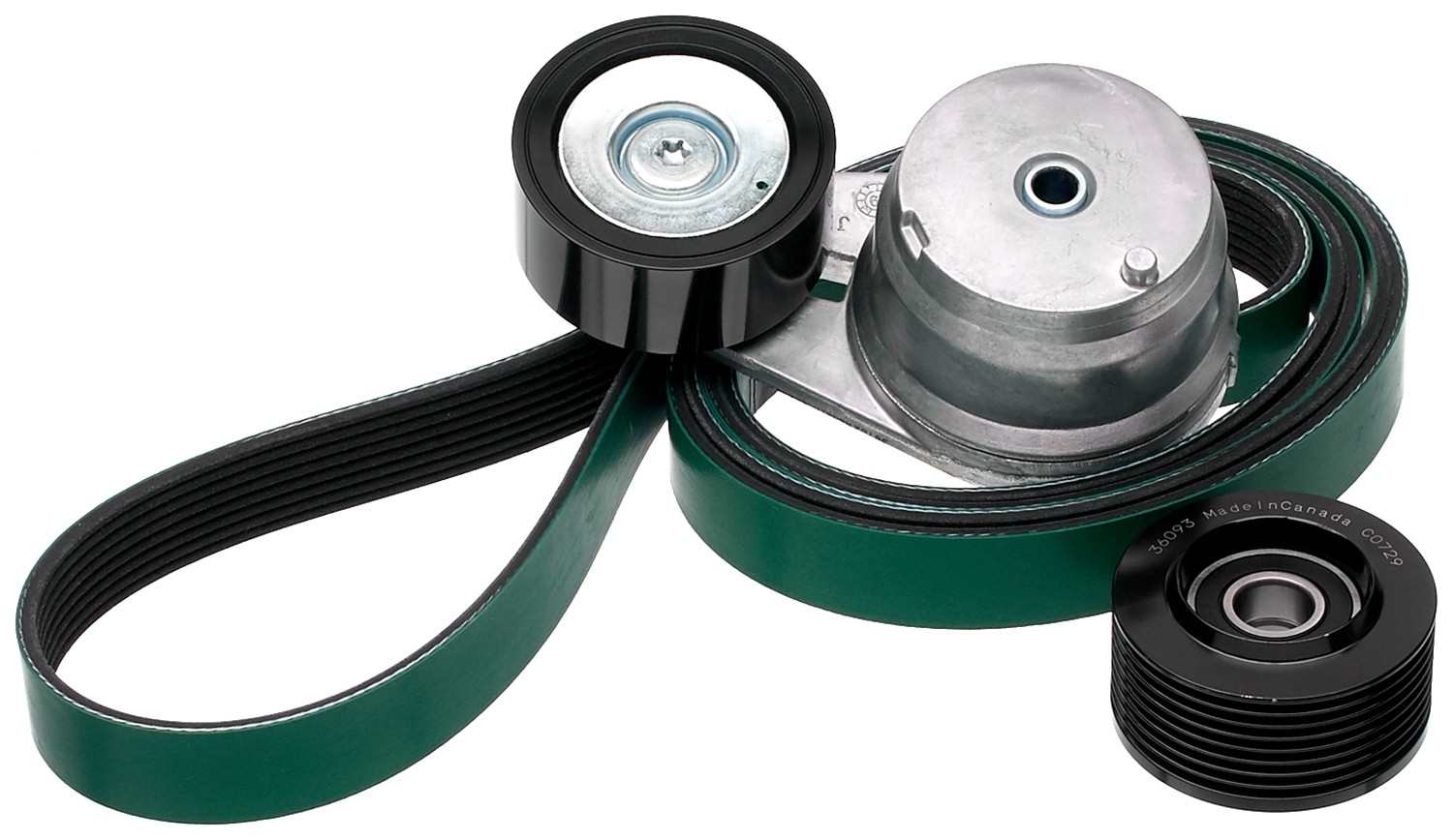 Gates 2011 Freightliner B2 Cummins ISB6.7 Diesel Serpentine Belt Kit 90K-38702HD