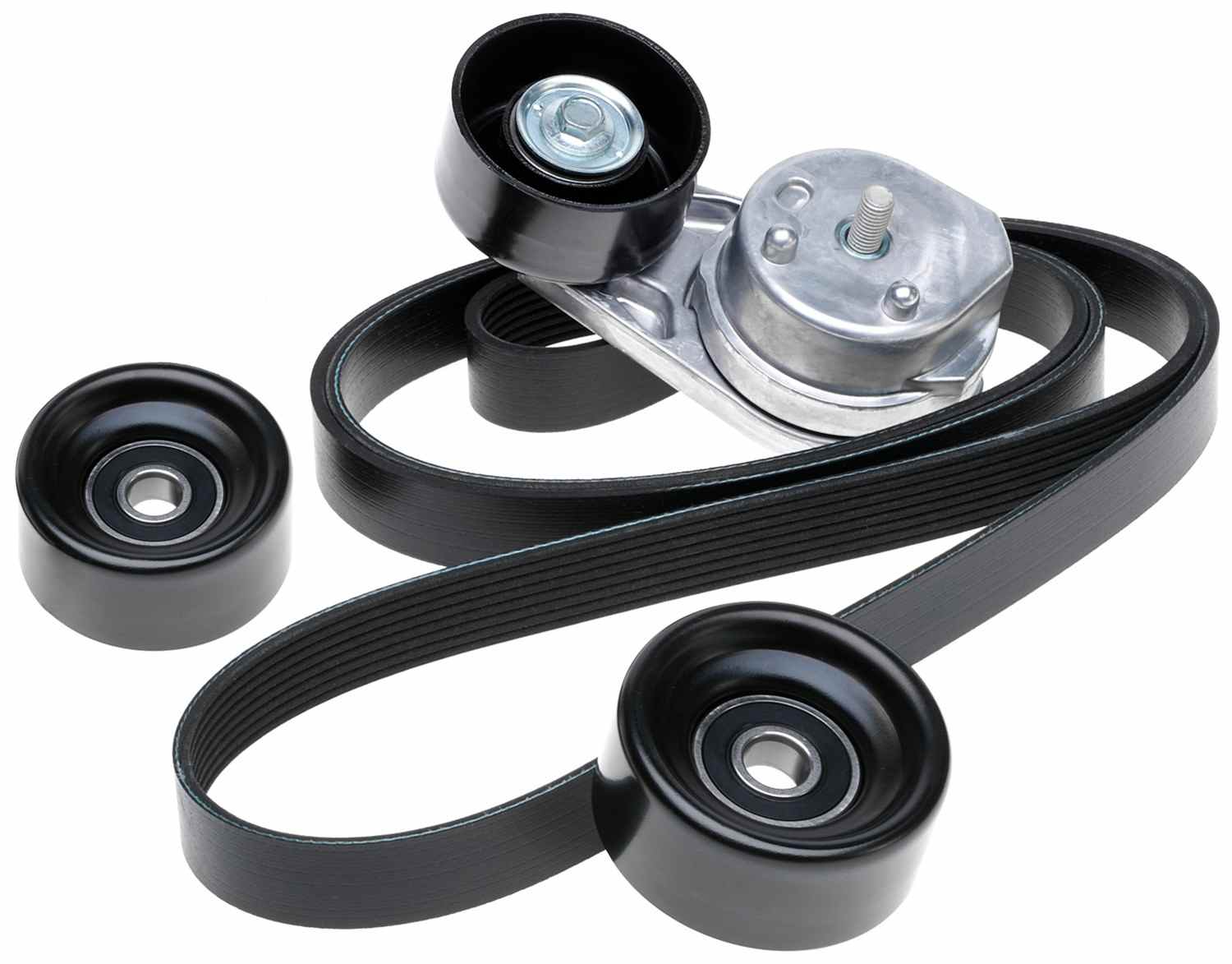 Gates 12-16 Ford Super Duty Pickup V8 6.7L Diesel Serpentine Belt Kit 90K-39153