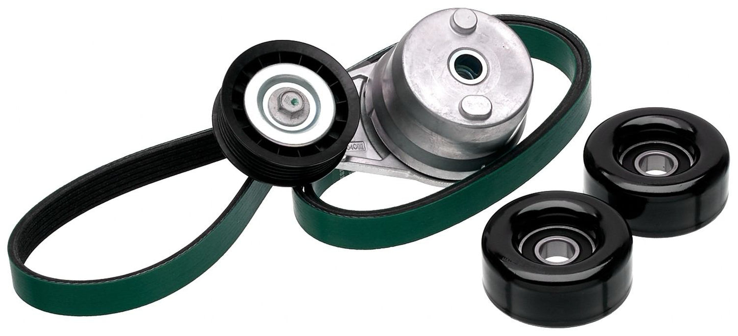 Gates 15-16 Chevrolet Silverado Series Pickup V8 6.6L Diesel Serpentine Belt Kit 90K-39159B