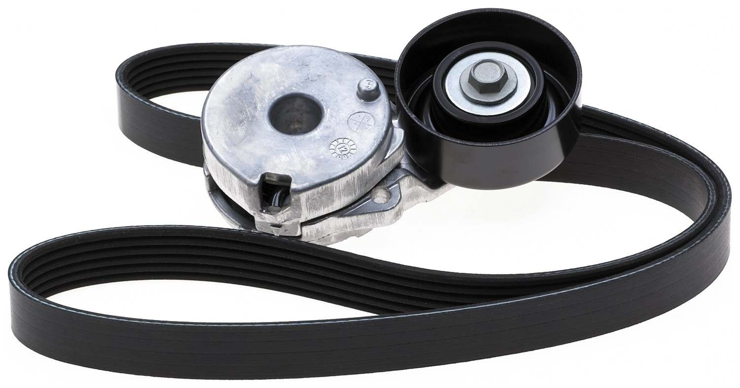 Gates 07-12 Nissan Versa 4 Cyl 1.8L Serpentine Belt Kit 90K-39162