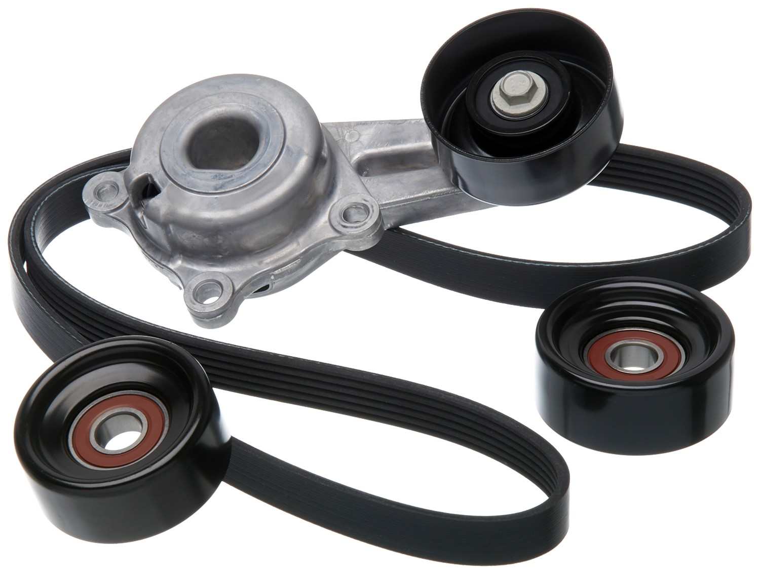 Gates 11-18 Ford Super Duty Pickup V8 6.2L Serpentine Belt Kit 90K-39179