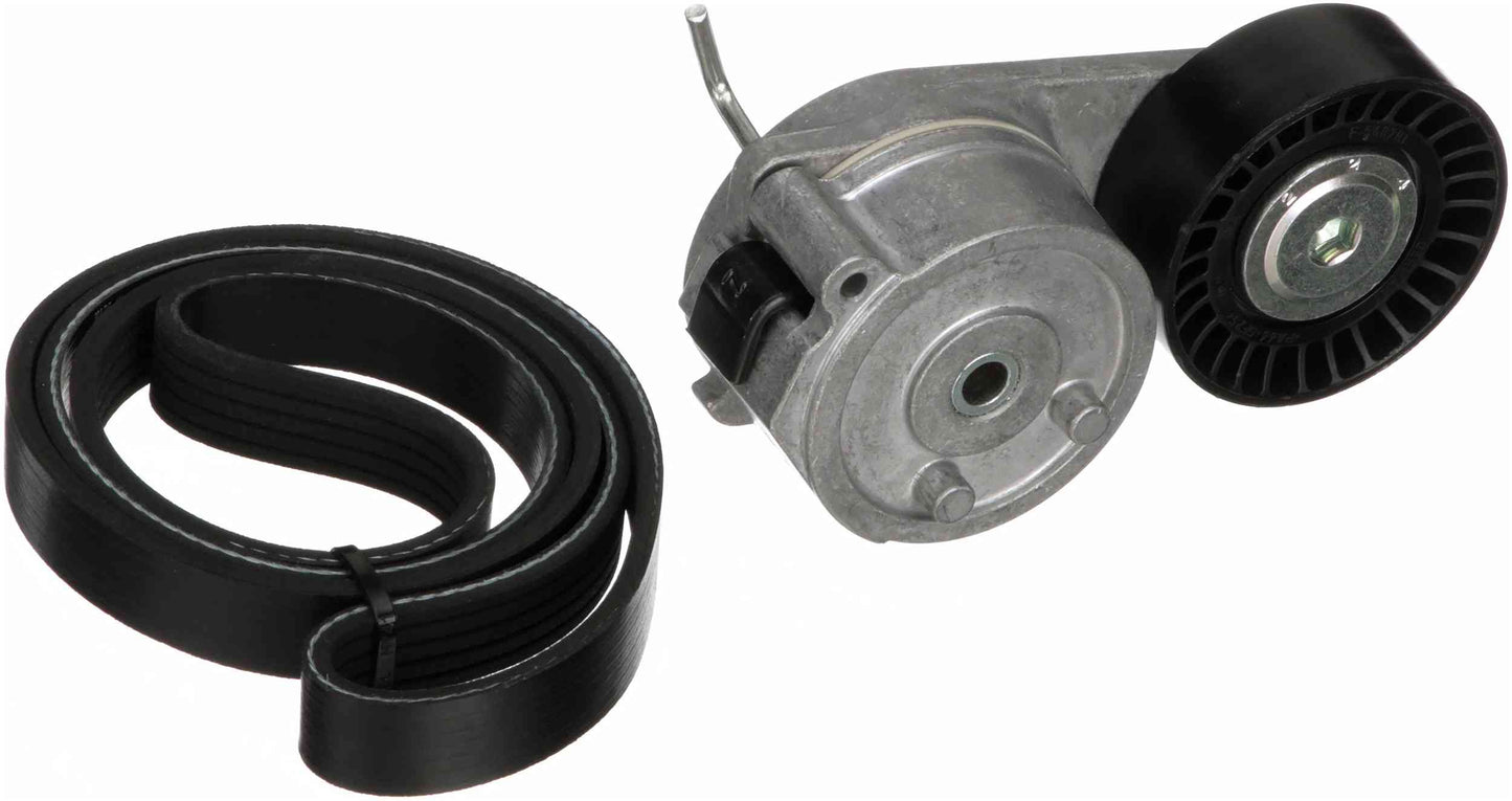 Gates 12-16 Fiat 500 4-Cyl. 1.4L Accessory Belt Drive Kit (Standard) 90K-39346