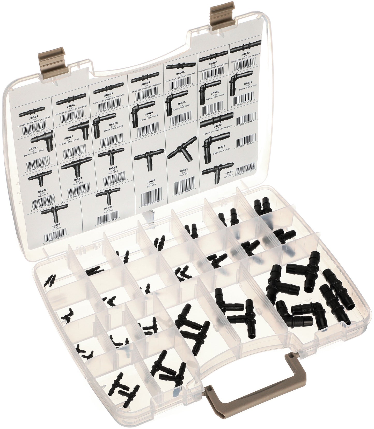 Gates Hose Connector Assortment and Merchandiser 91174