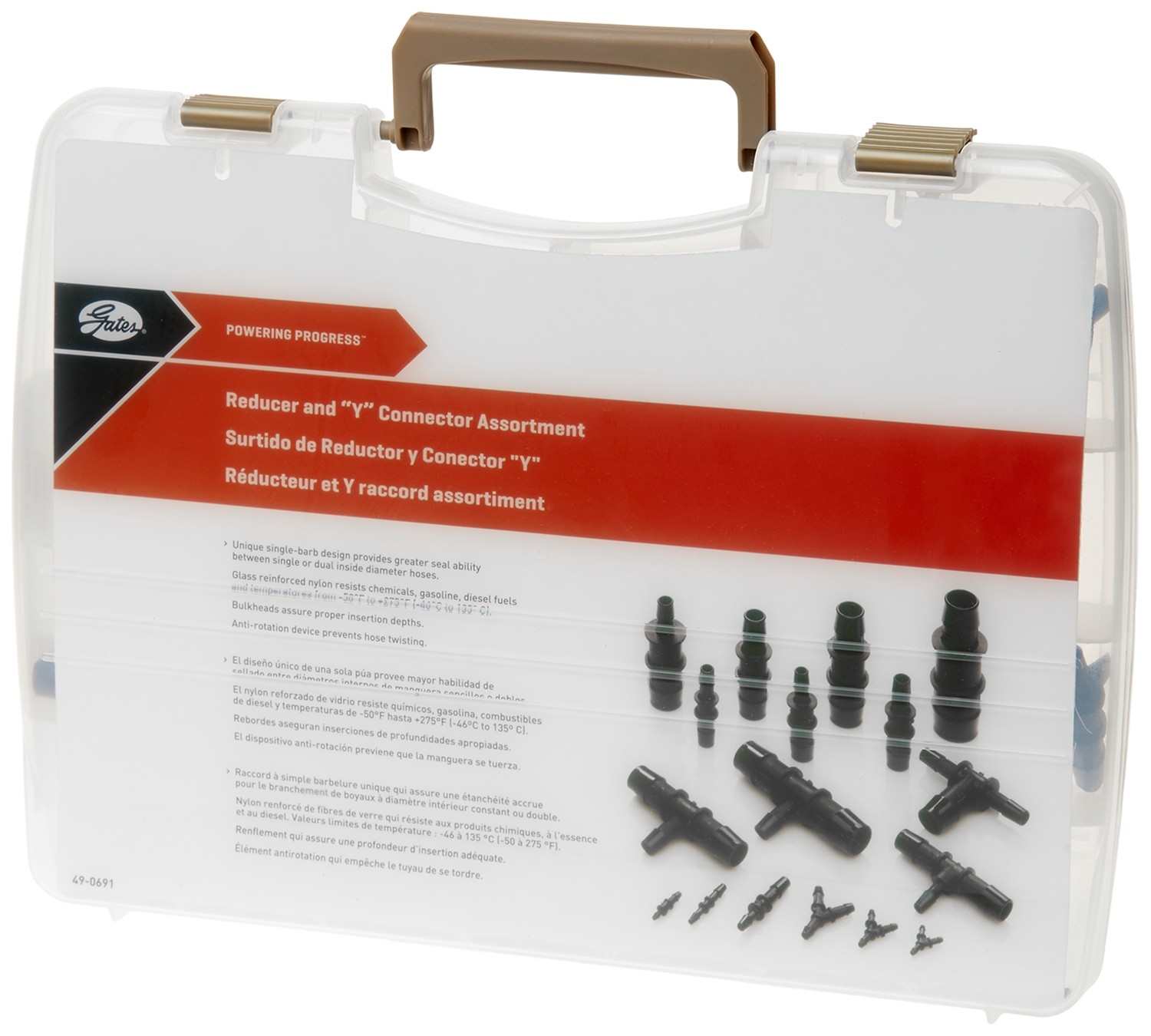 Gates Hose Connector Assortment and Merchandiser 91177