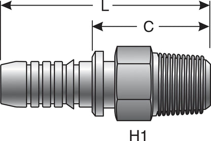 Gates Hydraulic Coupling / Adapter G20100-1212