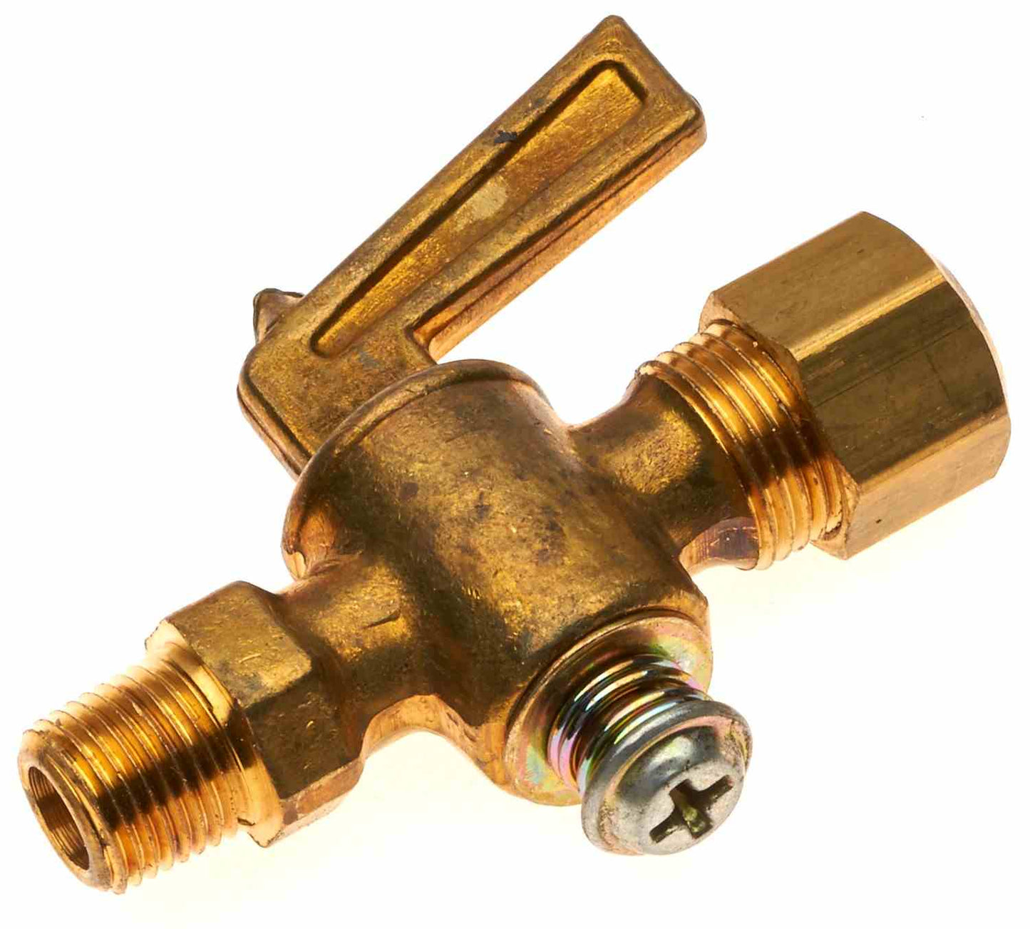 Gates Copper Tubing Industrial Compression to Male Pipe Run Shut-Off Cock Valve - 5/16in OD G33705-0502