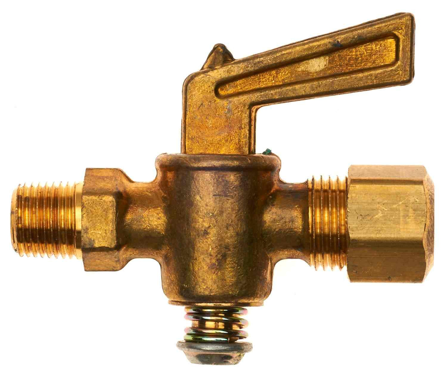 Gates Copper Tubing Industrial Compression to Male Pipe Run Shut-Off Cock Valve - 5/16in OD G33705-0502