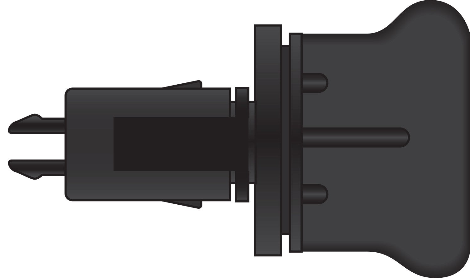 Gates Plastic Drain Cock - GM Black Key Style (Valves) G49017-0000